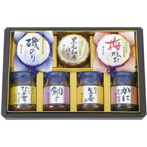 磯じまん ご飯のお供瓶詰セット (MT-30) 磯じまん ご飯のお供瓶詰セット (MT-30)