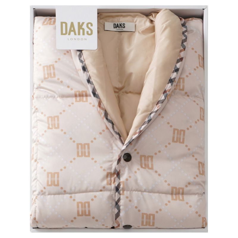 ダックス 洗える羽毛ポンチョ ベージュ (DK561120)