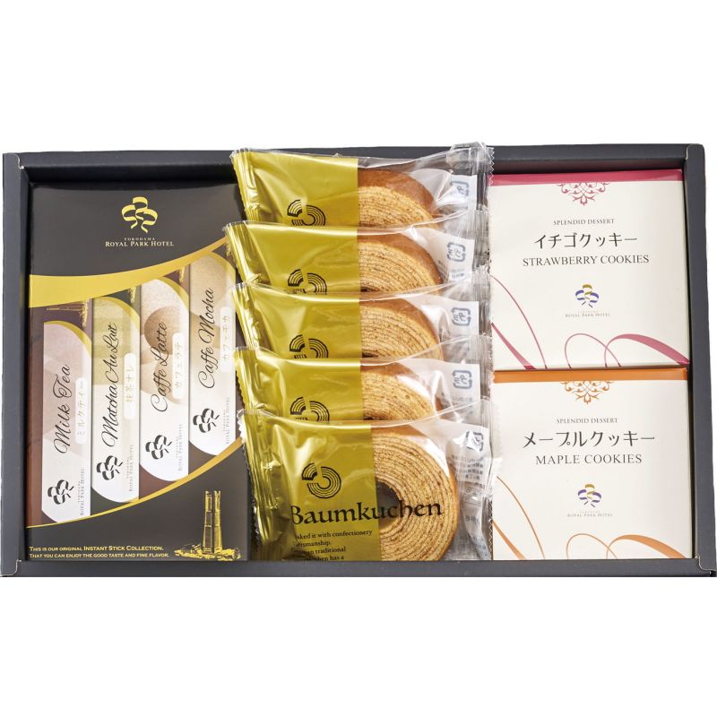 横浜ロイヤルパークホテル監修 スティックカフェ&バウムクーヘンアソートセット (YOB-CE)