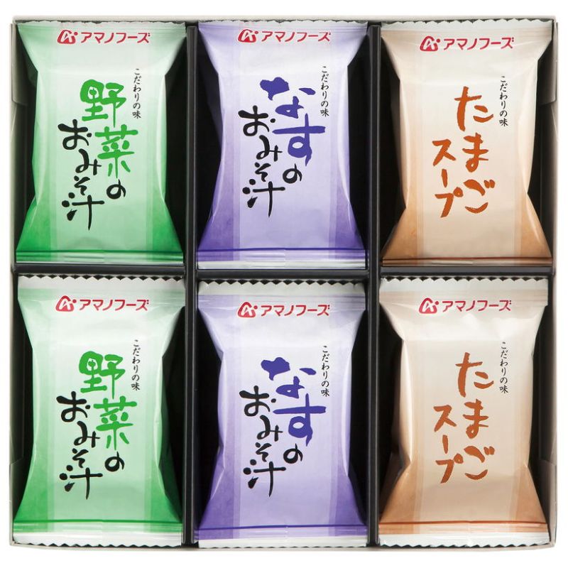 アマノフーズ 味わいづくしギフト(12食) (150B)