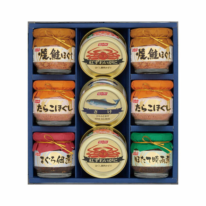 ニッスイかに缶詰・瓶詰ギフト (BK-50) 単品 [キャンセル・変更・返品不可]のサムネイル