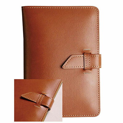 年金・健康保険証入れホルダー付 ブラウン×キャメル (FC12C) 単品 [キャンセル・変更・返品不可]のサムネイル