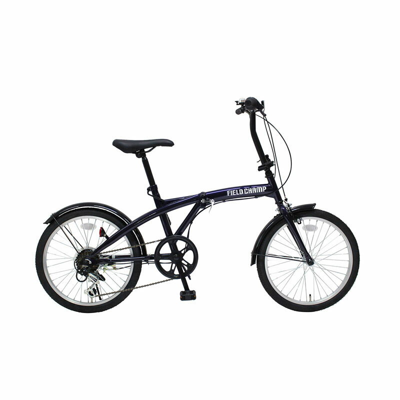 20インチ6段折畳み自転車BL (MG-FCP206BL) 単品 [キャンセル・変更・返品不可][代 ...