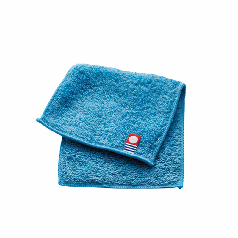 サステナブル ハーフハンカチ ブルー (64808) 単品 [キャンセル・変更・返品不可]