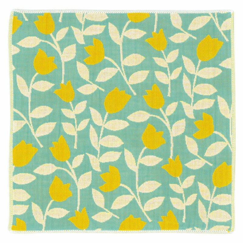 ポッチ 3重ガーゼハンカチ (PC-1) ※指定不可 (色指定不可)