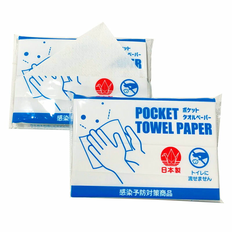 ポケットタオルペーパー10枚 (L-PH5)