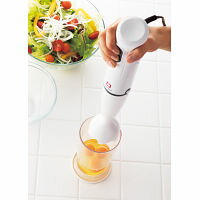 ツインバード ハンディーブレンダー ホワイト (KC-4831W) [キャンセル・変更・返品不可]