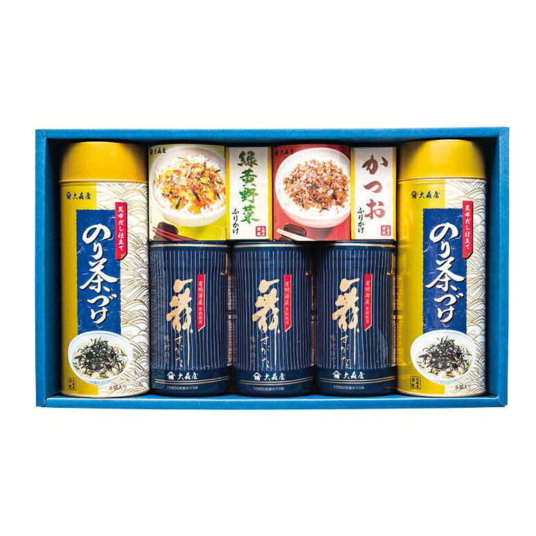 大森屋 卓上のり・お茶漬・ふりかけ詰合せ (NTF-30N) [キャンセル・変更・返品不可]のサムネイル