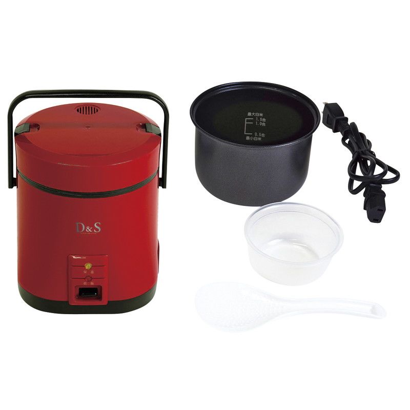 D&S ミニライスクッカー チリレッド (121518120005) [キャンセル・変更・返品不可]のサムネイル