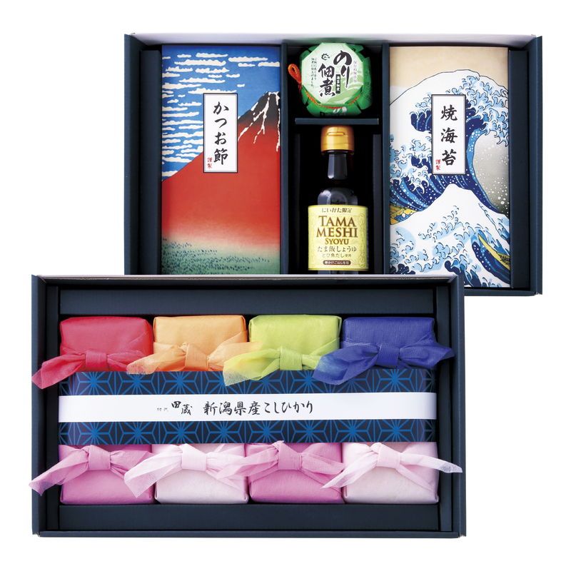 初代田蔵 新潟県産こしひかり贅沢リッチギフトセット (EK-80SNO) [キャンセル・変更・返品不 ...