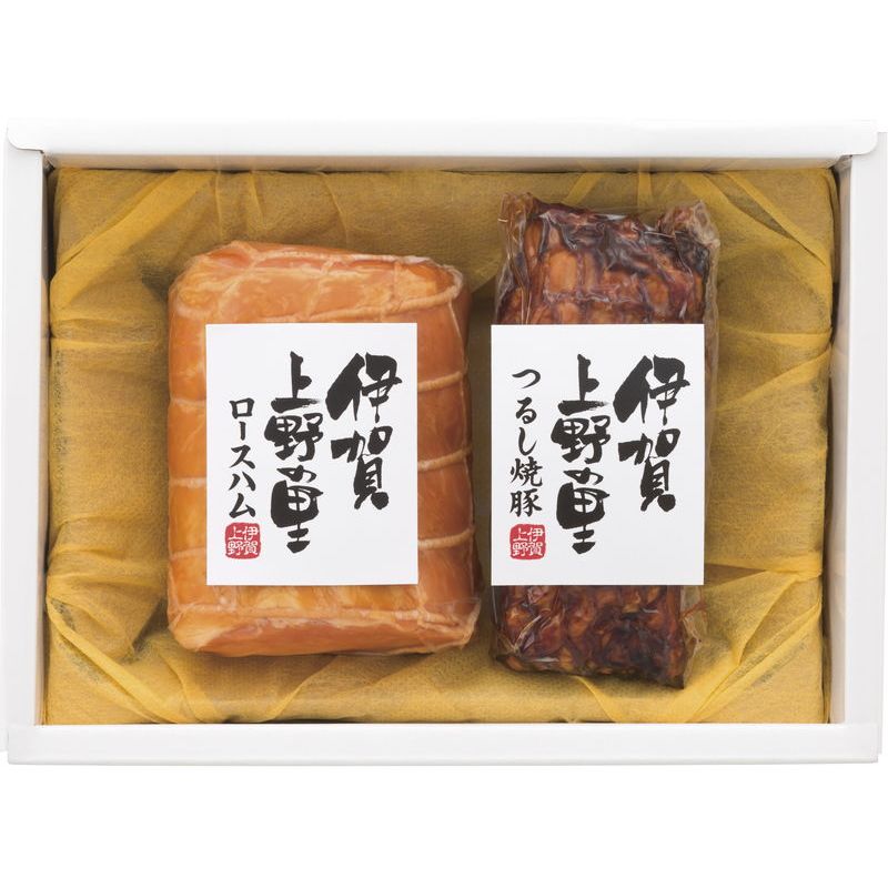 伊賀上野の里 つるし焼豚&ロースハムセット (SAG-35N