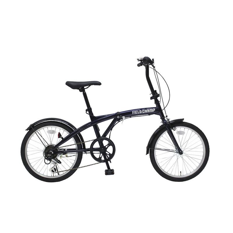 フィールドチャンプ 20インチ6段 折りたたみ自転車BL (MG-FCP206BL) [キャンセル・変更・返品不可][代引不可][同梱不可][ラッピング不可][海外発送不可]