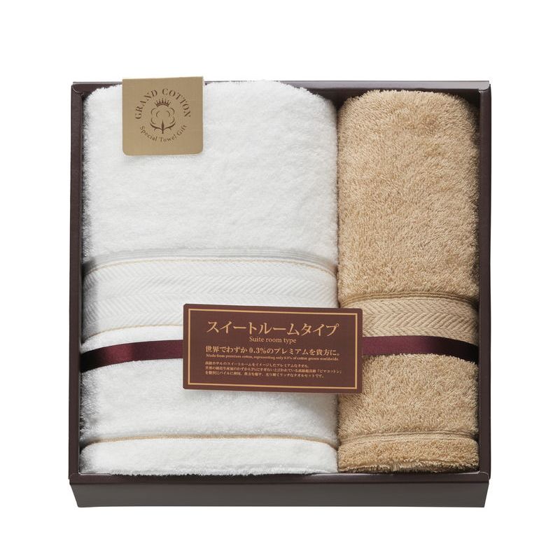 グランコットン タオルセット (GC6075) [キャンセル・変更・返品不可]