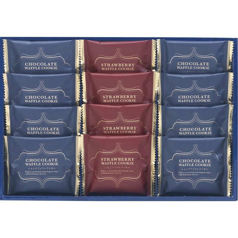 スィートバスケットワッフルクッキー (W-AE) [キャンセル・変更・返品不可]