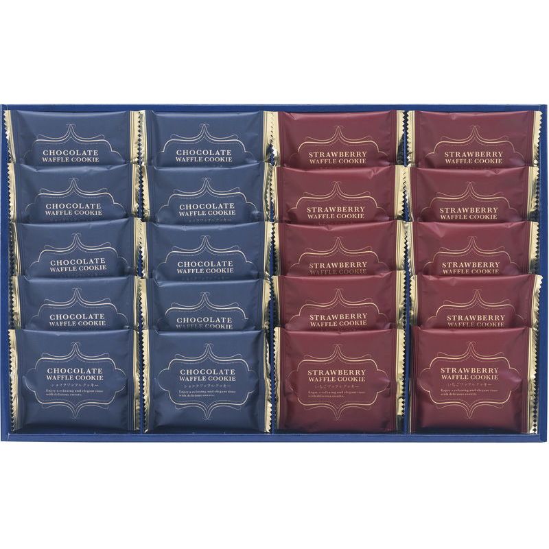 スィートバスケットワッフルクッキー (W-BE) [キャンセル・変更・返品不可]