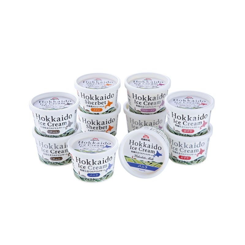 お中元 牧場のそよ風・函館アイスセット (10) [キャンセル・変更・返品不可][代引不可][同梱不可][ラッピング不可][海外発送不可]のサムネイル