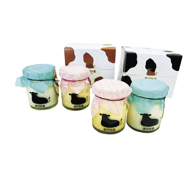 黒沢牧場 牛柄ロールケーキと牧場プリン4個 (KSB-505)