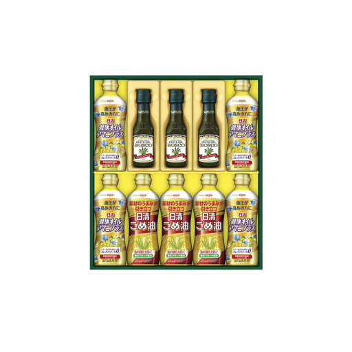 日清オイリオ ボスコオリーブオイル&バラエティオイルギフト (BM-50A) 日清オイリオ ボスコオリーブオイル&バラエティオイルギフト (BM-50A)