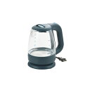 マリ・クレール Aqua Glass 電気ケトル1.2L LEDタイプ (MC-713L)