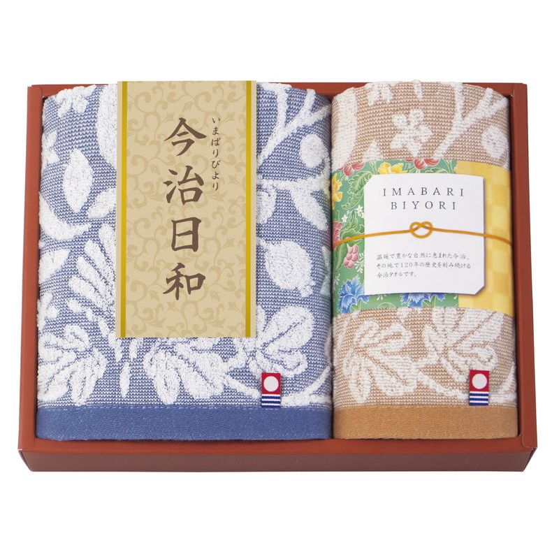 今治日和 ?いまばりびより? 日本製 愛媛今治 タオルセット (66720)