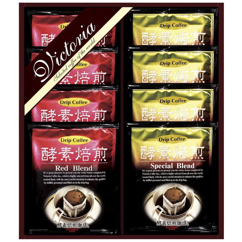 楽天イースクエアVICTORIA COFFEE プレミアム 珈琲屋さんの酵素焙煎ドリップコーヒー （TV-100）