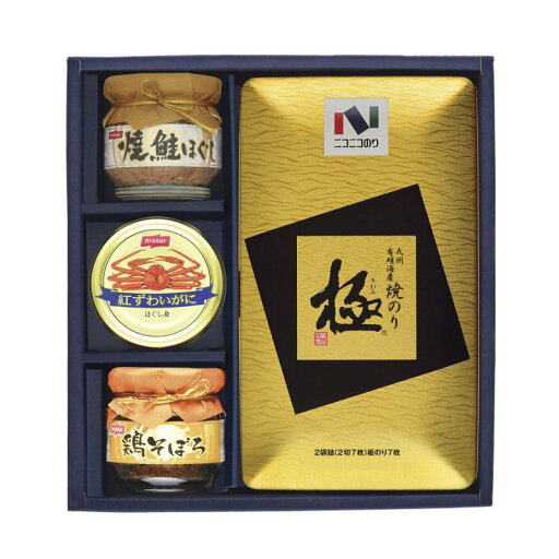 お中元 ニコニコのり 海苔・缶詰・瓶詰詰合せ (MB-30R) お中元 ニコニコのり 海苔・缶詰・瓶詰詰合せ (MB-30R)