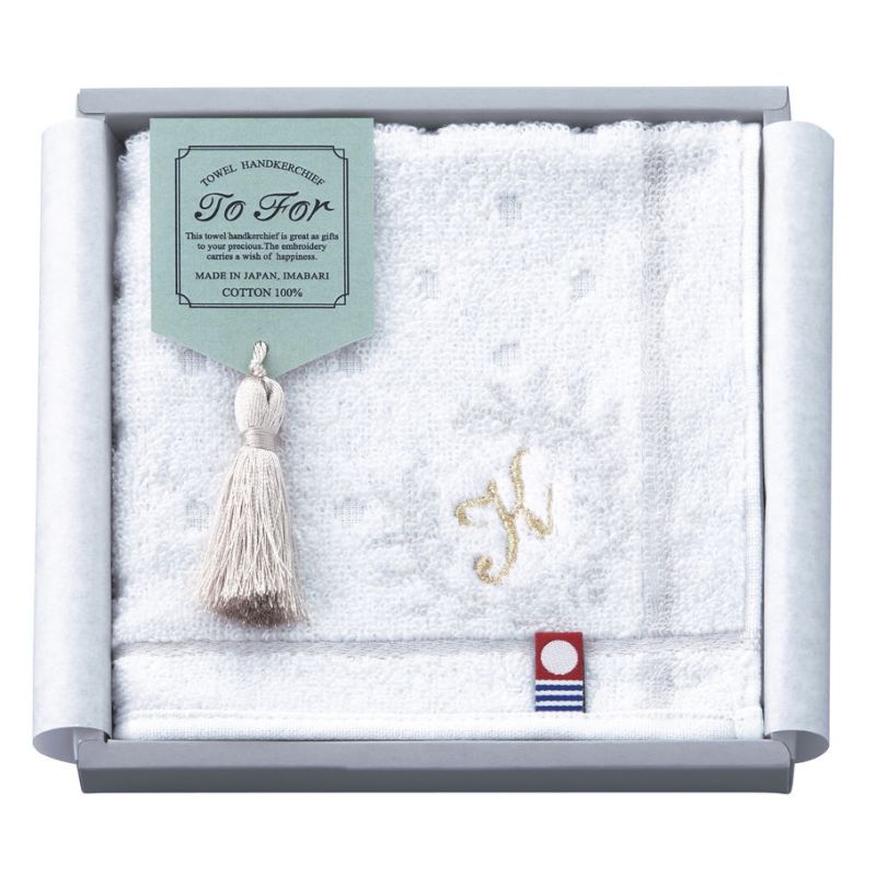To For 刺繍入り今治タオルハンカチ K (TF3080)
