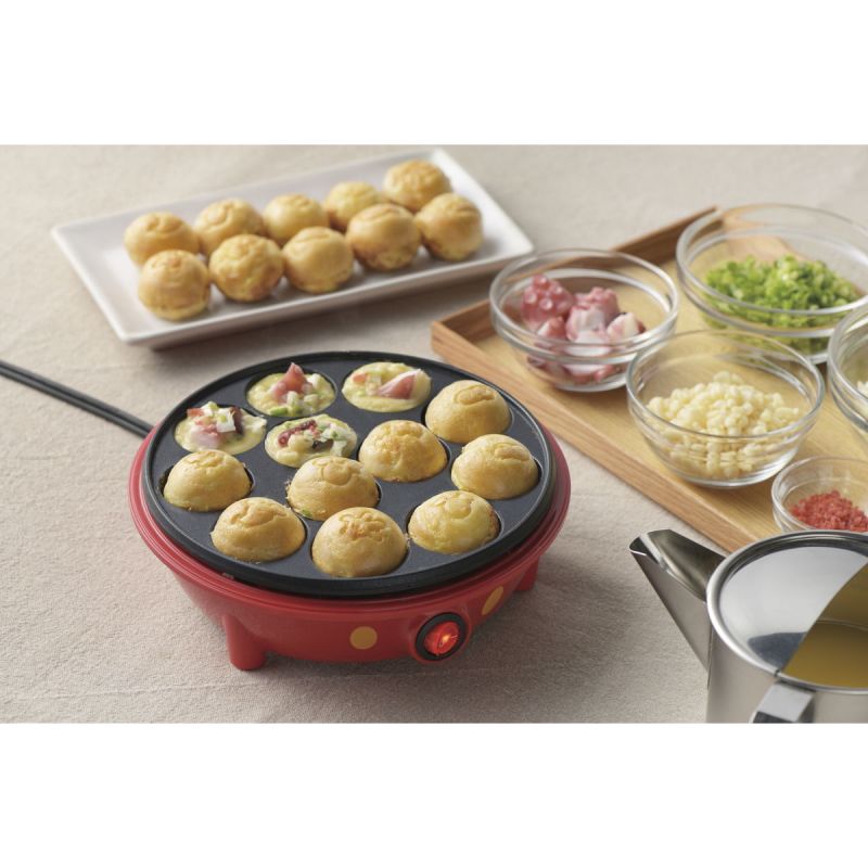 イースクエアのミッキーマウス 電気たこ焼き器 (MM-215)｜アングル2