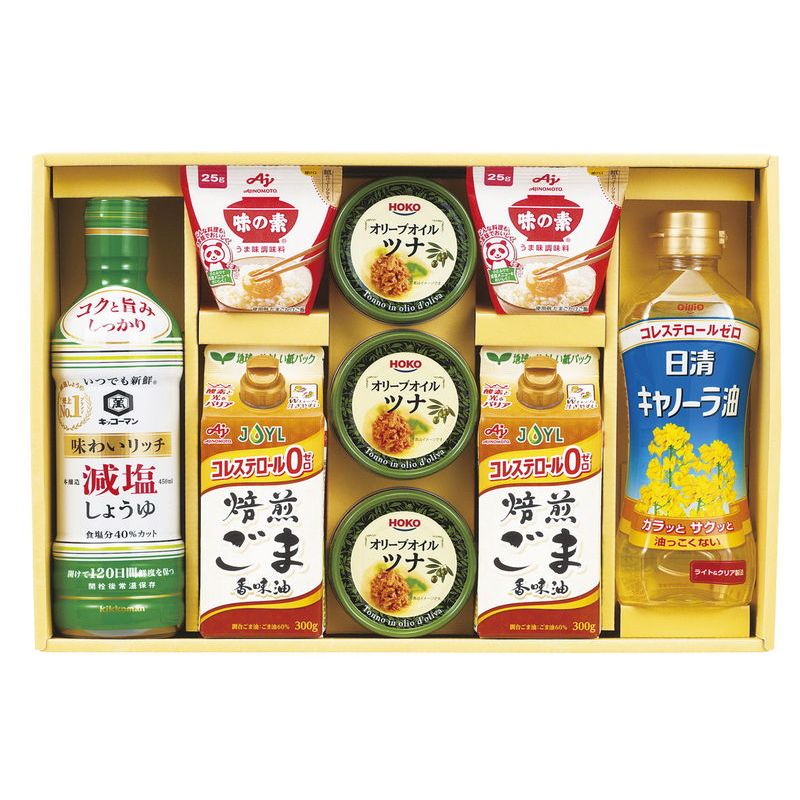 [お中元][お歳暮] 焙煎ごま油&調味料ギフト (BGC-50)