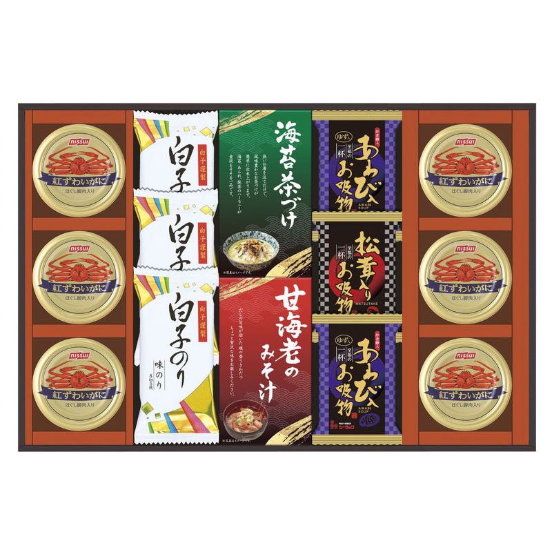 [お中元][お歳暮] 贅沢フリーズドライと山海の幸 (AT-80)