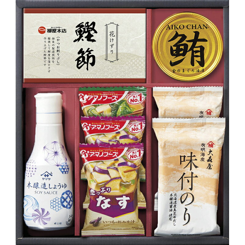 ヤマサ本醸造しょうゆ&大森屋味付のりギフト (NYO-CO) [キャンセル・変更・返品不可]