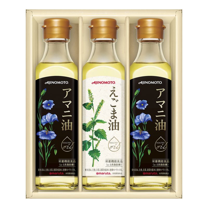 お中元 味の素 えごま油&アマニ油ギフト No30 (EGA-30N)