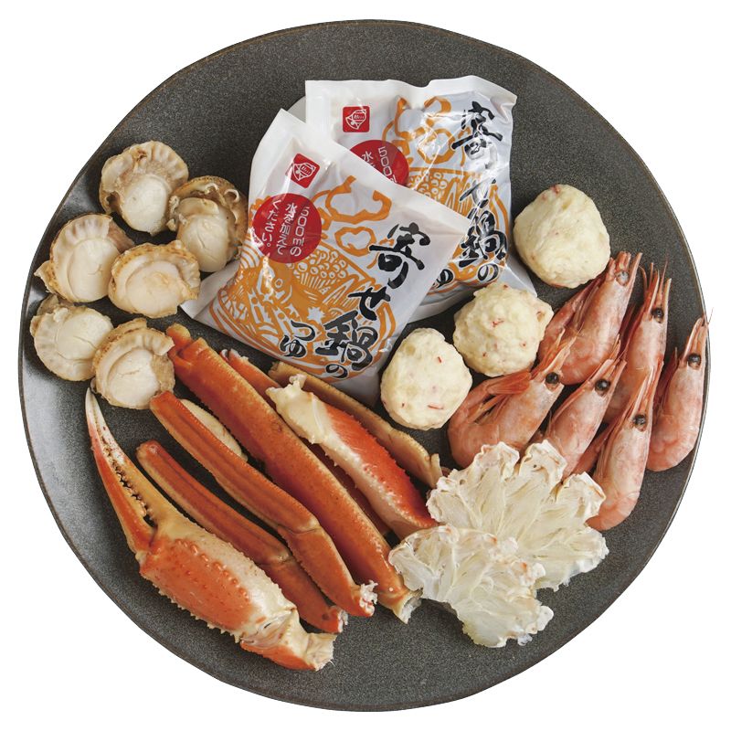 お歳暮 具材たっぷりかに鍋 (460015)