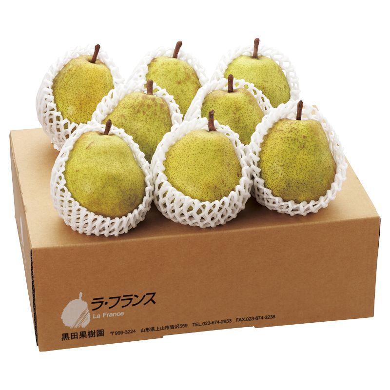 お歳暮 山形・黒田果樹園 平棚無袋栽培ラ・フランス3kg (3k)