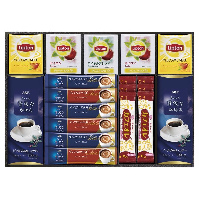 お歳暮 [AGF&リプトン]珈琲・紅茶セット No30 (BDA-30)