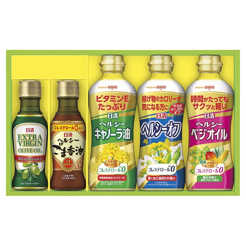 お歳暮 日清オイリオ バラエティオイルギフト No25 (OV-25N)(4)