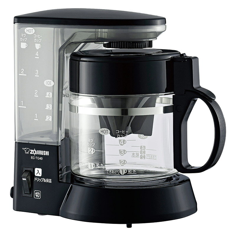 象印 コーヒーメーカー 珈琲通 (EC-TG40-BA)