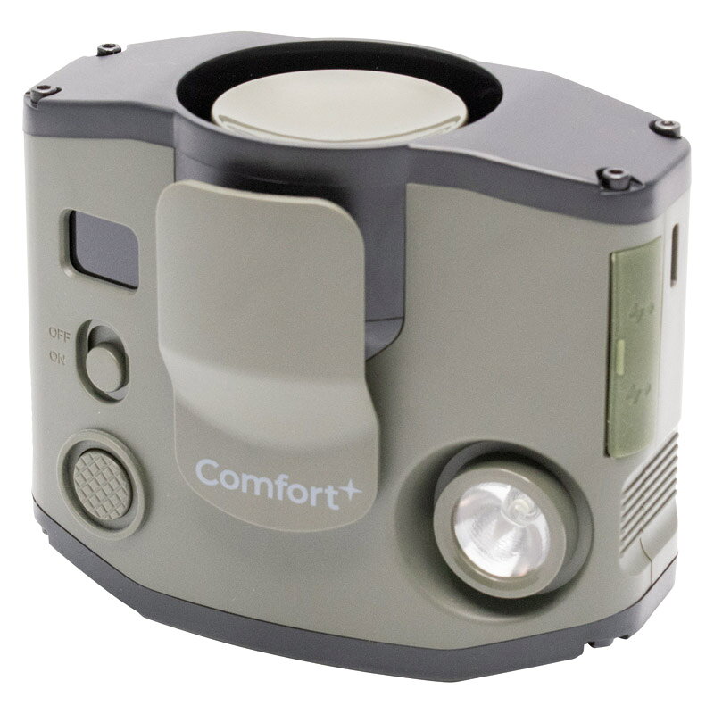 Comfort+ 多機能携帯ファン Buwatto(ブワット) モスグリーン (AFW-4G)
