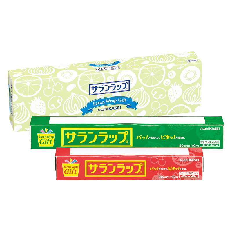 　ギフトサービスについて2サイズのサランラップをセットした使い勝手のいいギフトです。■商品名:旭化成 サランラップギフト6■原産国:日本製■箱種類:化粧箱■箱サイズ:約318×91×45mm(入)■内容:サランラップ(30cm×10m)・サランラップ(22cm×15m)×各1■箱重量:約298g■型番:SG6商品特徴一覧2026年 贈りもの・お返しものギフト、【総合ギフト[リボンハーツカタログ 2026] → ノベルティー → 価格別 → 定価501円~1、000円(税別)前後】、[2026RH]、2026年、令和8年、ギフト、贈り物、内祝い、プレゼント、お返し、4901670117721、通信販売、通販、販売、買う、購入、お店、売っている、ショッピング▼関連商品はこちら。旭化成 キッチンギフト6 (AKG6)ソフトな泡クリーンセット (SAW-600)オーガニックコットンバッグ(M) (TR-1045-009)除菌ジョイファミリーセット (JJ-6)オリジナルキッチンクリーンセット (OK-60R)ナチュラルクリーンセット (NCS-063)肉まんタオル1Pロイヤルスタイルキッチンセット (ZS-6R)除菌ジョイキッチンセット (JS-6)キッチン便利セット (KIP-60)サステナアイテムギフト (STB-60)2026年 贈りもの・お返しものギフト【旭化成 サランラップギフト6 (SG6)】広告文責(有)イースクエアTEL:0120-532-7722サイズのサランラップをセットした使い勝手のいいギフトです。■商品名:旭化成 サランラップギフト6■原産国:日本製■箱種類:化粧箱■箱サイズ:約318×91×45mm(入)■内容:サランラップ(30cm×10m)・サランラップ(22cm×15m)×各1■箱重量:約298g■型番:SG6※お客さま都合による、ご注文後の[キャンセル][変更][返品][交換]はお受けできませんのでご注意下さいませ。※当店では、すべての商品で在庫を持っておりません。記載の納期を必ずご確認ください。※ご注文いただいた場合でもメーカーの[在庫切れ][欠品][廃盤]などの理由で、[記載の納期より発送が遅れる][発送できない]場合がございます。その際は、当店よりご連絡させていただきます。あらかじめご了承ください。※リニューアル等により パッケージ、仕様、セット内容 が変更になる場合がございます。予めご了承下さい。こちらの商品は【お取り寄せ(7〜10営業日以内に発送予定)】となります。あらかじめご了承くださいませ。