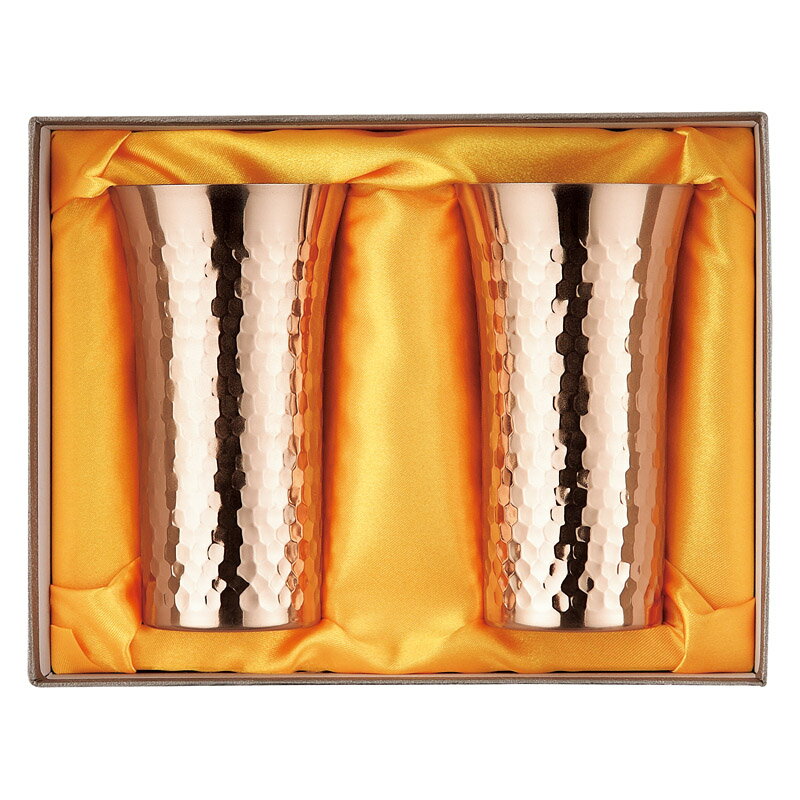 食楽工房 純銅一口ビール2P (CNE926C) [キャンセル・変更・返品不可]