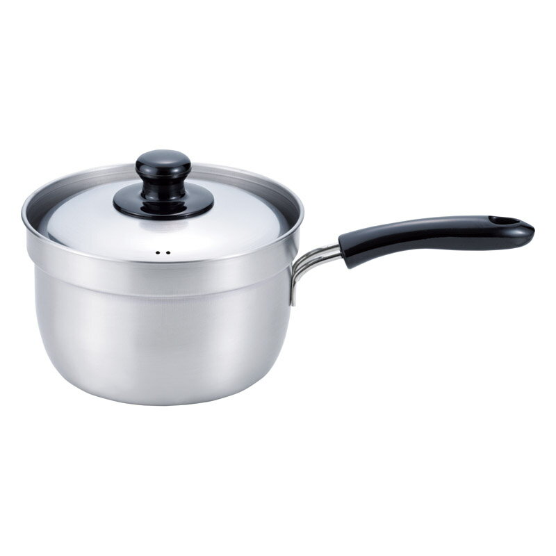 燕三 IH対応ふきこぼれにくい片手鍋18cm (EM-007)