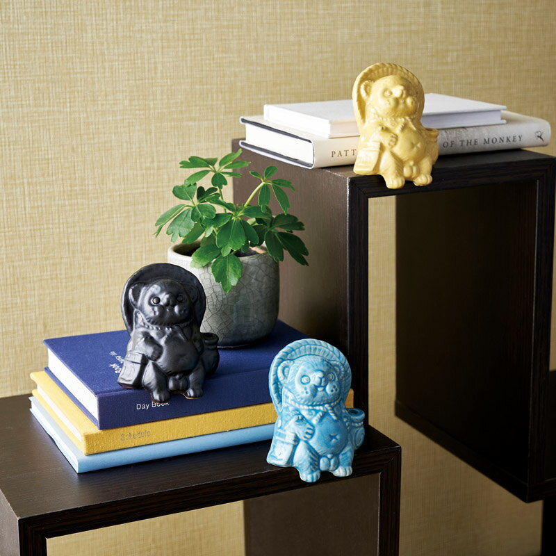 信楽焼 Tanutanu オス 黄 (Tanu-7m) [2]