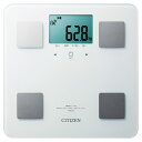 シチズン 体組成計 ホワイト (HMS323-WH)