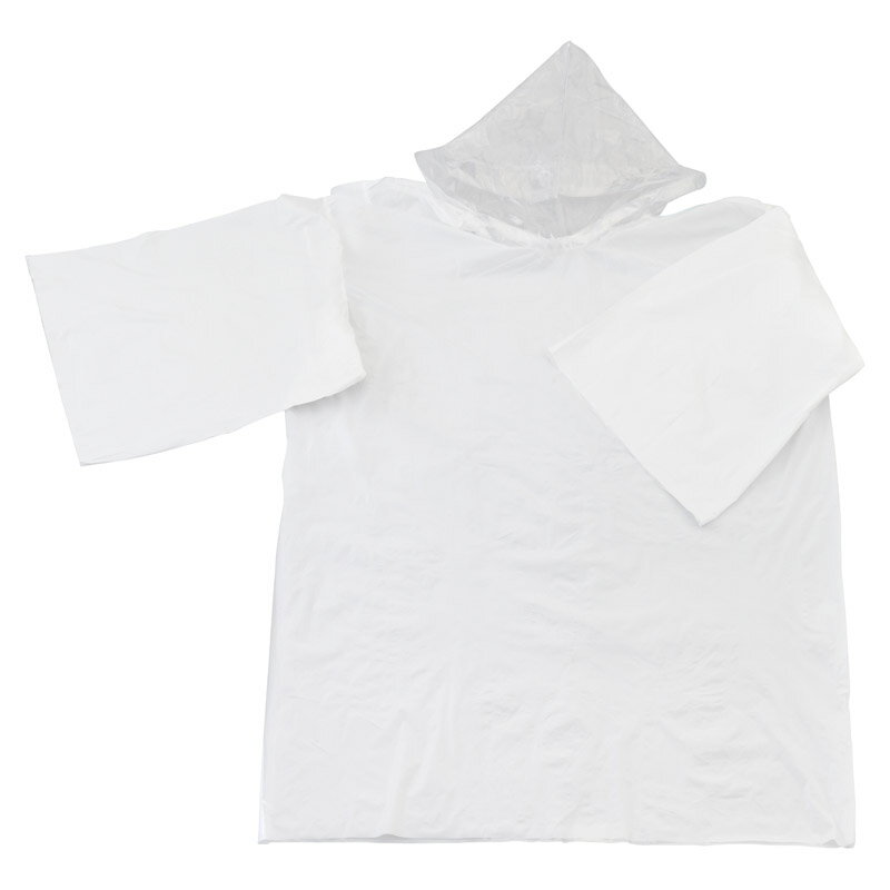 レインポンチョ ホワイト (50085)