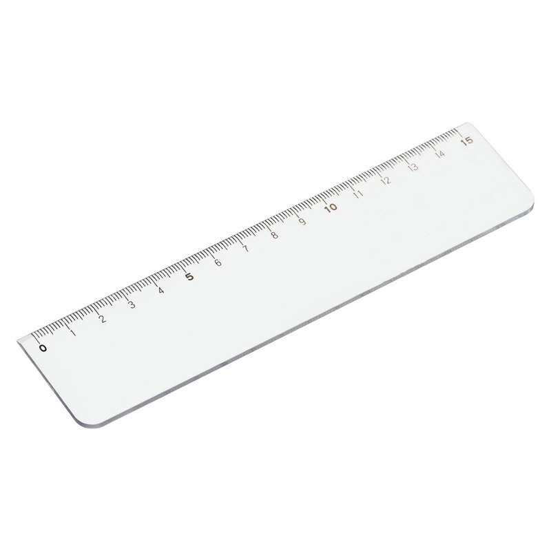 PR定規ホワイト15cm (525-23)