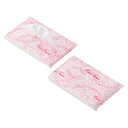 ポケットティッシュ8w花柄(1P) 赤 (m-5)