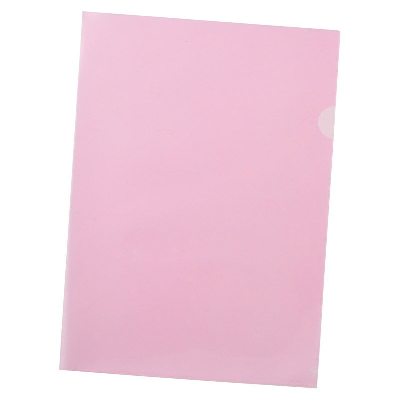 A4クリアホルダー レッド