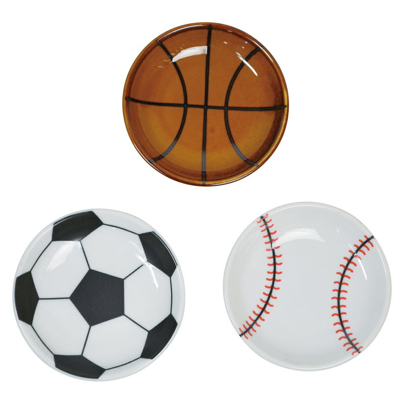 スポーツ小皿(1P) (MK-54) ※色・柄指定不可