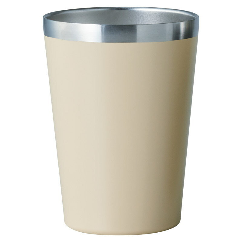 真空断熱タンブラー 420ml ベージュ (JM-733BG)