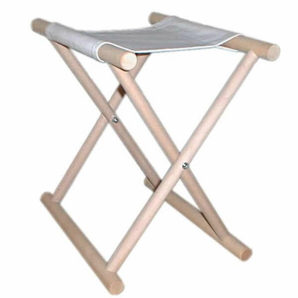 丸足胡床 白木白布 [ラッピング不可][代引不可][同梱不可]